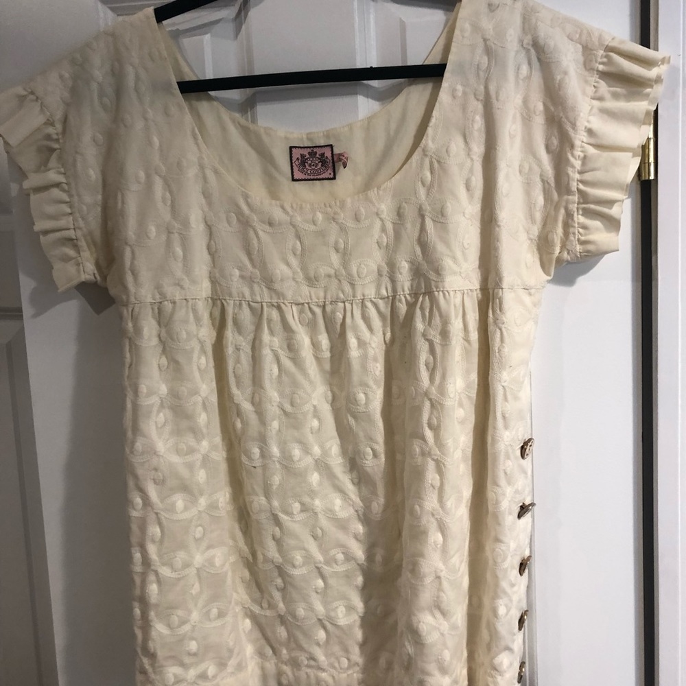 White Juicy Couture top